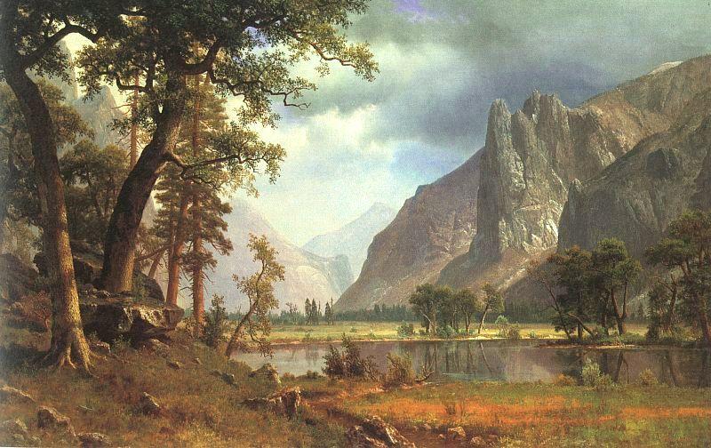 Albert Bierstadt Yosemite Valley china oil painting image
